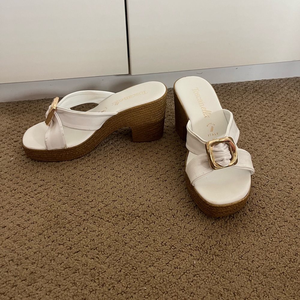White Sandals